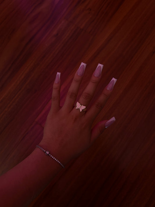 Bling Butterfly Ring