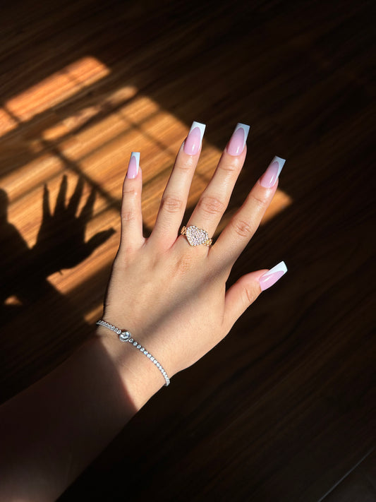 Bling Heart Ring